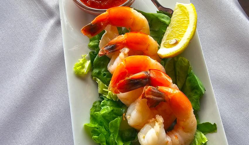 Shrimp Cocktail display