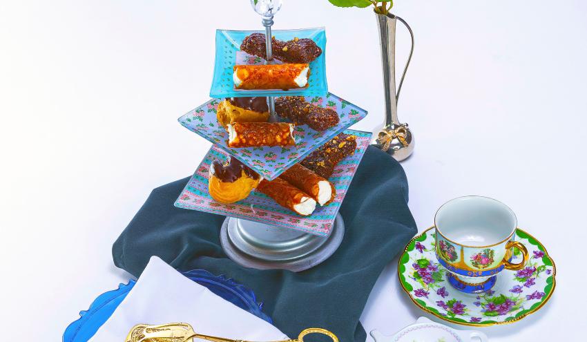 Brandy Snaps, Dog Bone Brownies and Cream Puff
